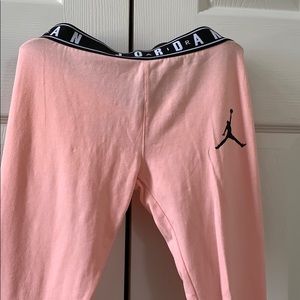 Pink Jordan leggings